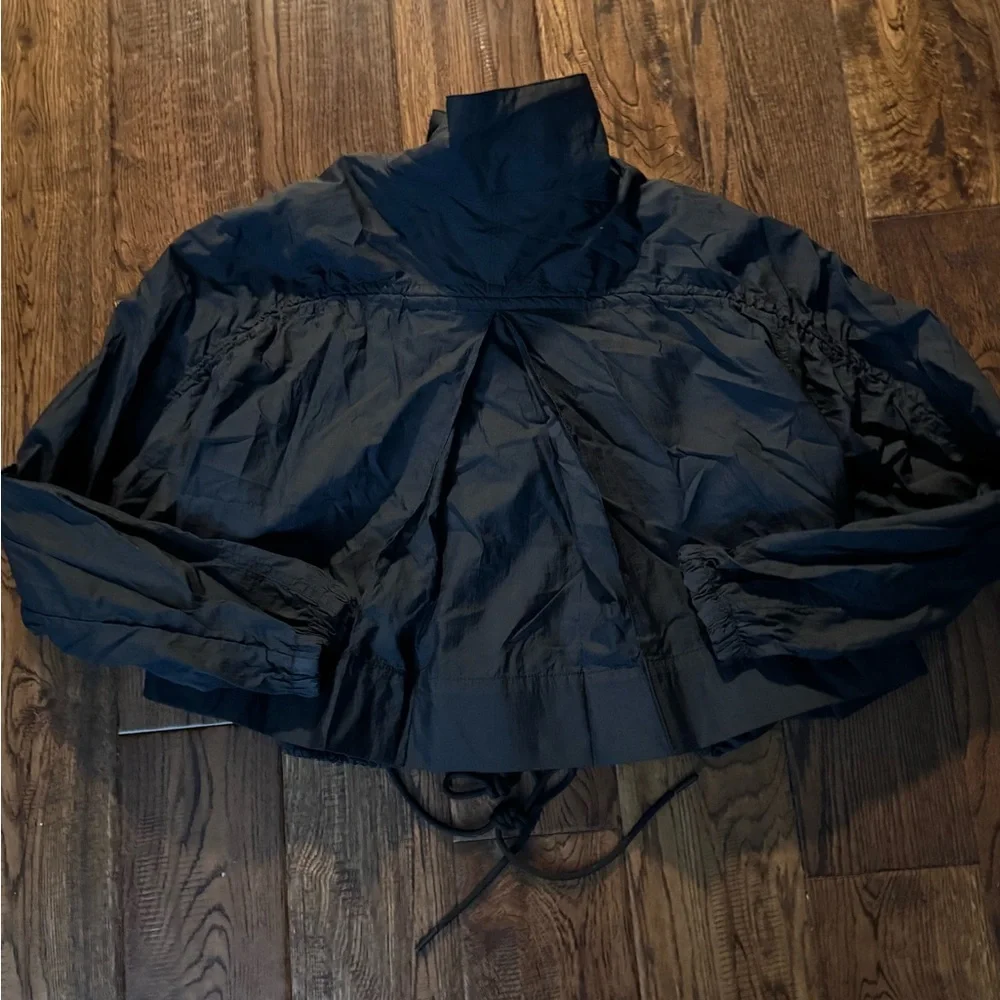 ATHLETA CANOPY PARACHUTE JACKET IN BLACK Size XS